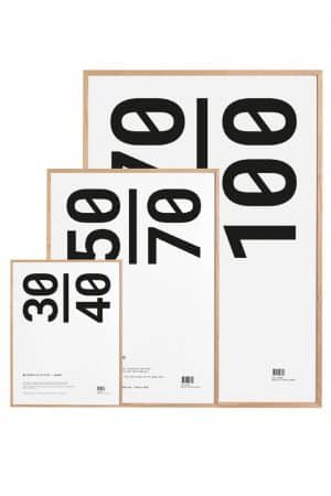 Paper Collective - Oak Frame 50x70cm