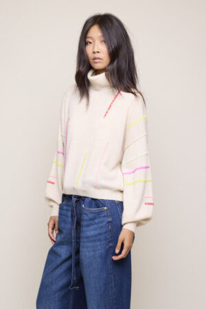 Pop Stitch Cashmere Sweater