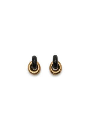 Havana Earrings Black/Gold