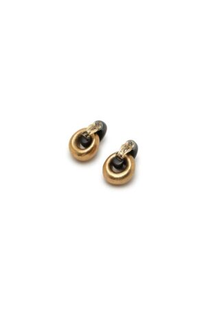 Havana Earrings Black/Gold