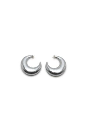 Half Moon Earring Silver