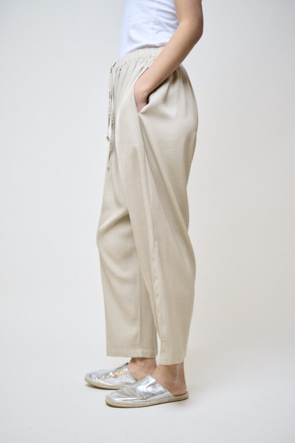 Cropped Drawstring Pant - Image 2