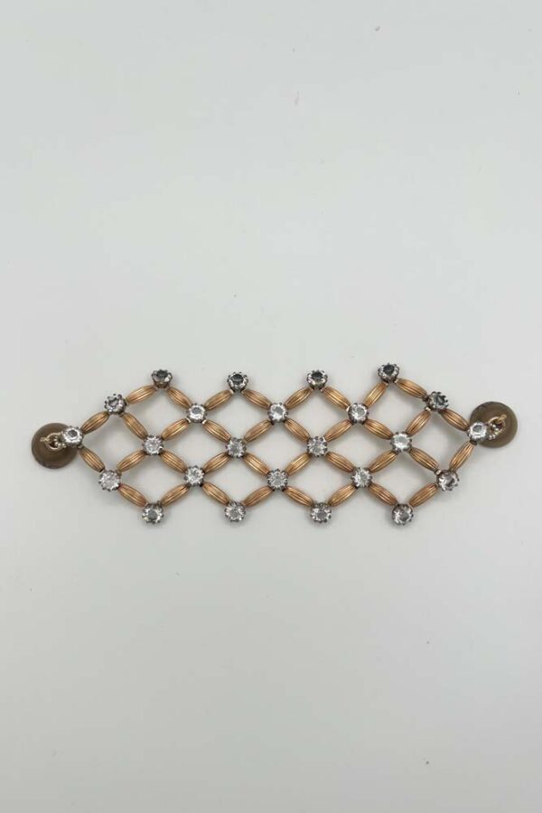 Crystal & Brass Bracelet - Image 4