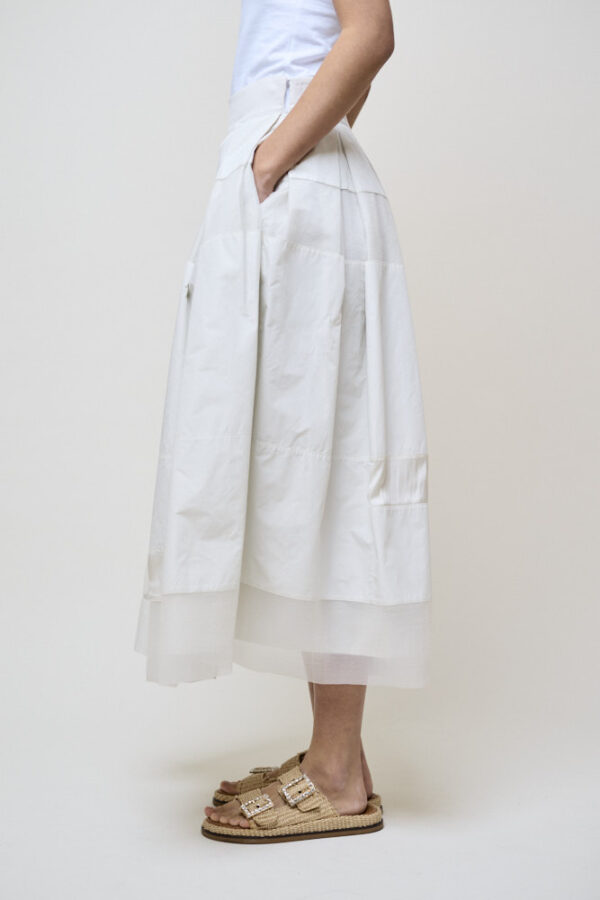 Organza Patch Skirt - Image 2