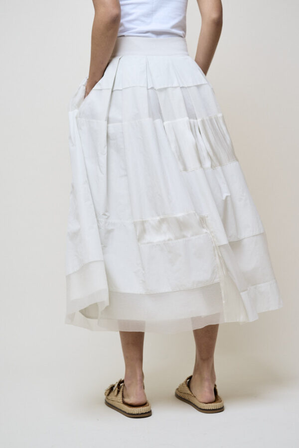 Organza Patch Skirt - Image 3