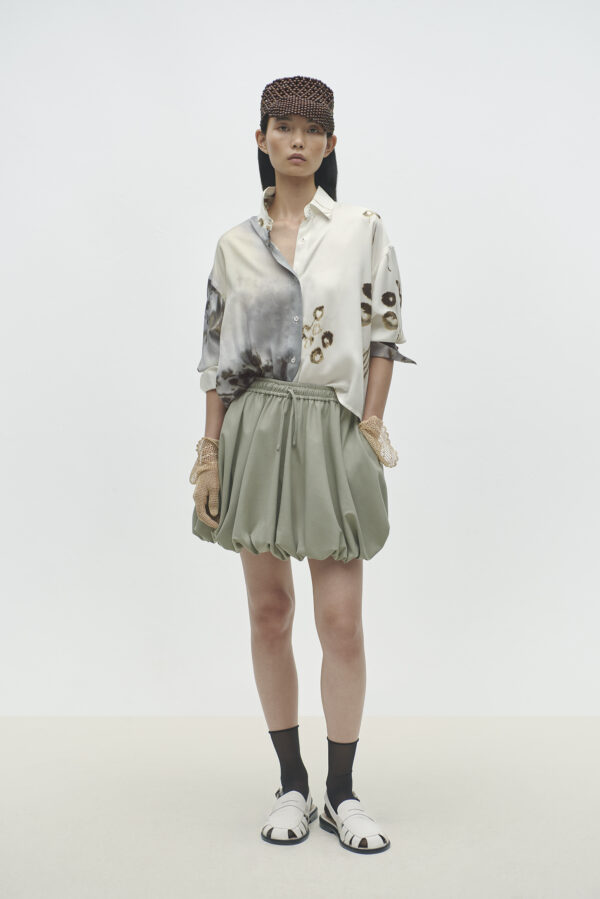 Printed Bi-colour Shirt - Image 2