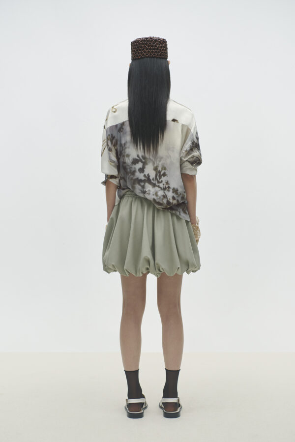 Printed Bi-colour Shirt - Image 3