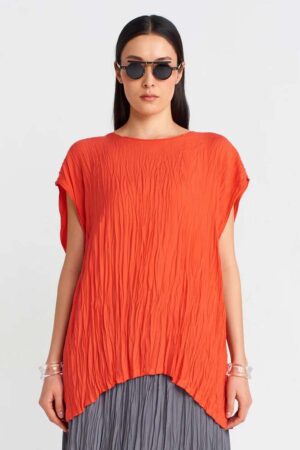 Crinkle Satin Top - Image 2