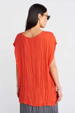 Crinkle Satin Top - Image 3