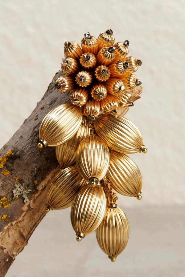 Cluster Drop Earrings - Image 2