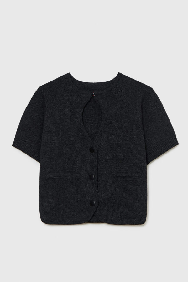 Cut Out Knit Top - Image 4