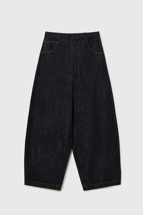 Denim Curve Pants - Image 4