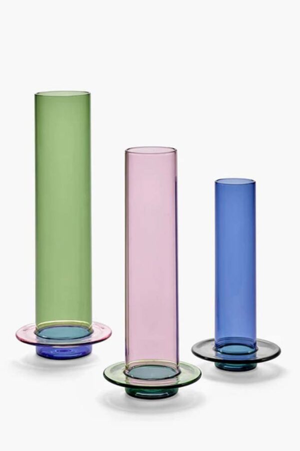 Mix Glass Tower Vase - Image 2