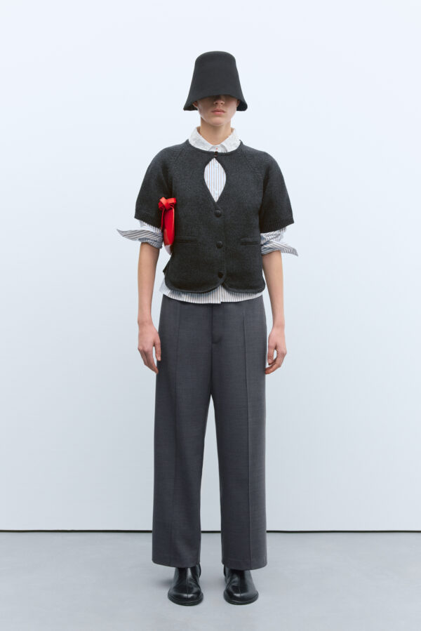 Cut Out Knit Top - Image 2