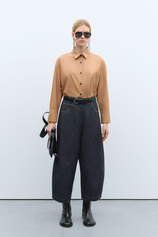 Denim Curve Pants - Image 2