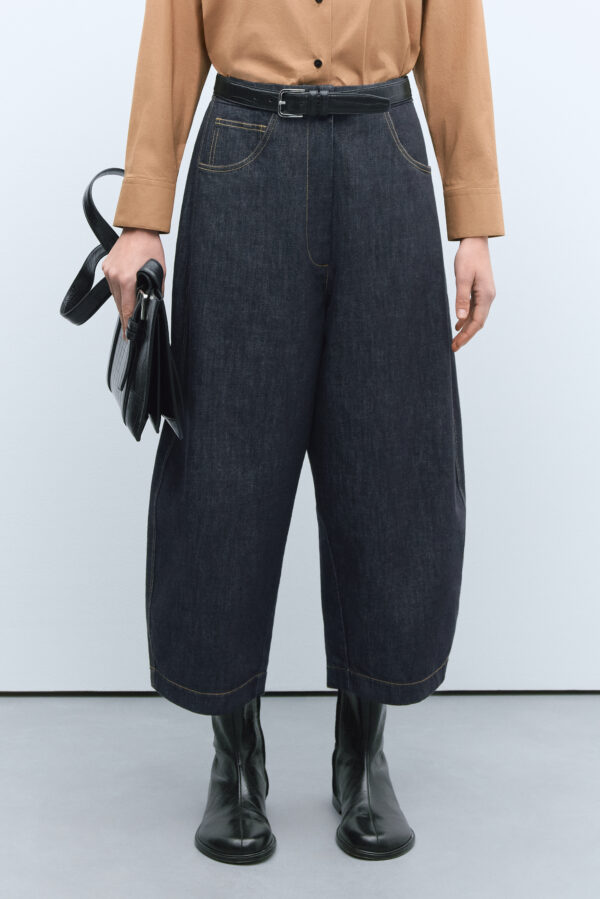 Denim Curve Pants