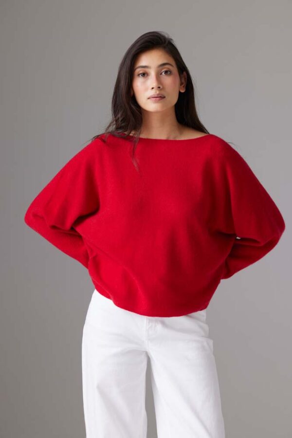 Yangon Boatneck Sweater - Image 2