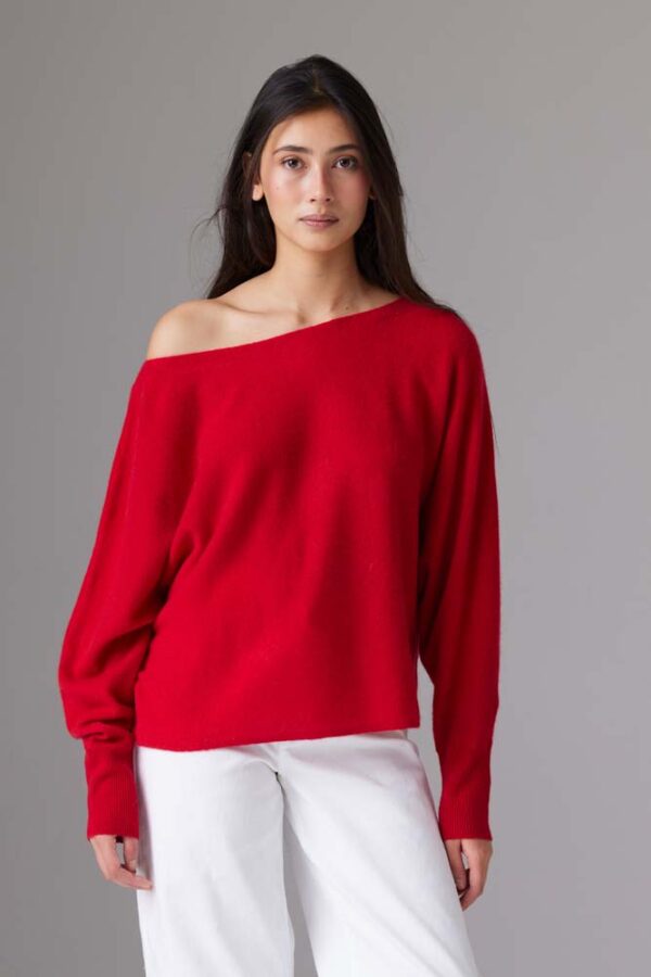 Yangon Boatneck Sweater - Image 3