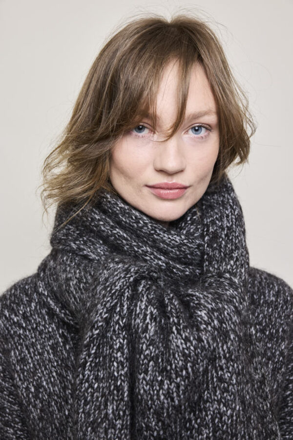Melange scarf