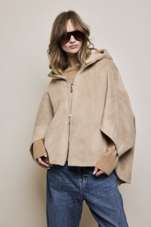 Cape Faux Fur