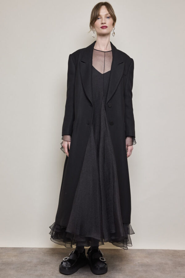 Lace Back Coat - Image 2