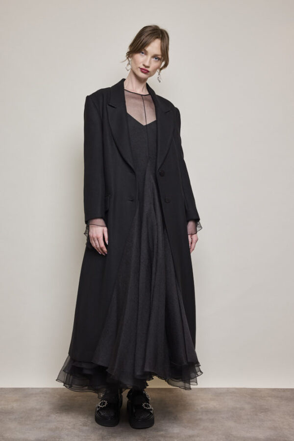 Lace Back Coat - Image 4