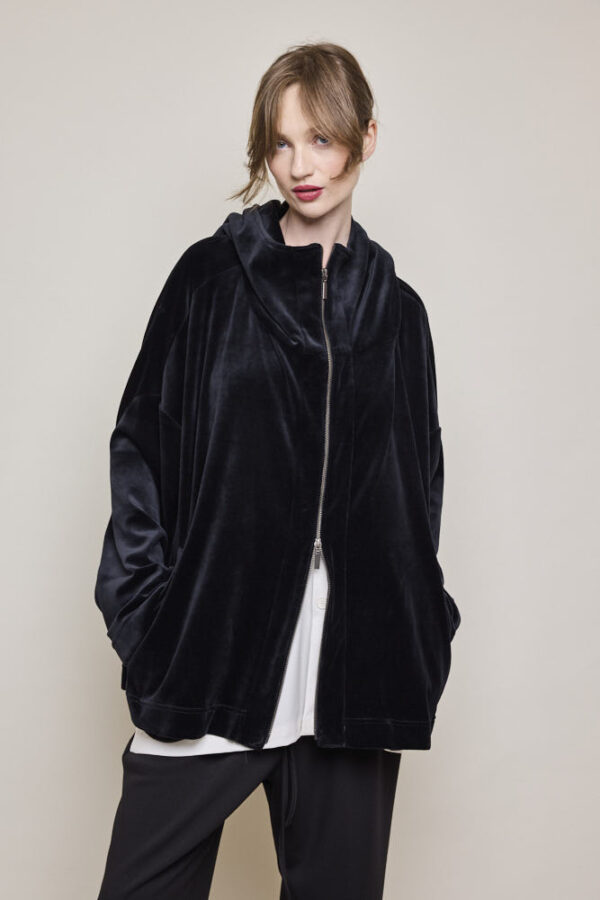 Velour Zip Jacket - Image 2