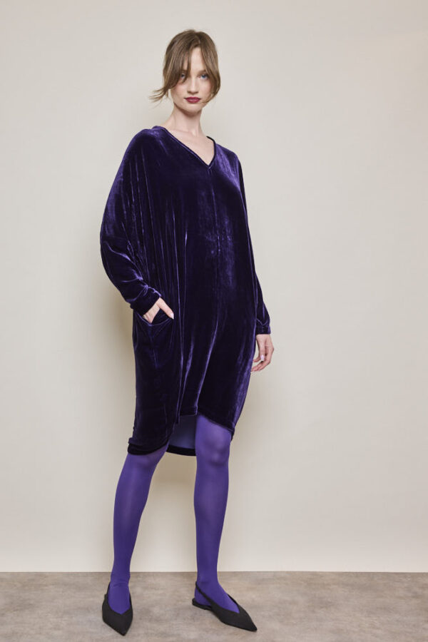 Kaftan Velvet Dress - Image 4