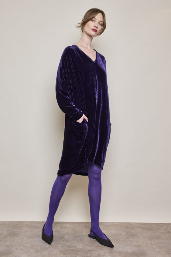 Kaftan Velvet Dress