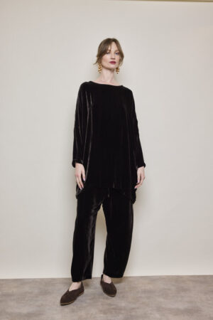 Silk Velvet Tunic