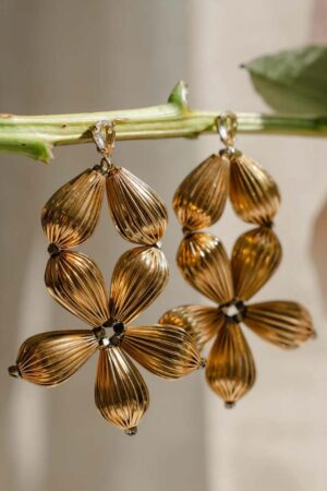 Flower Drop Earrings