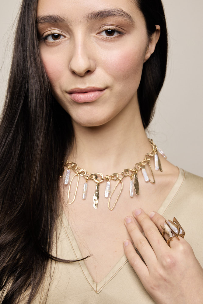 Baroque Pearl Collar