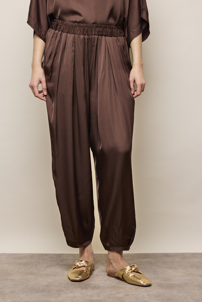 Pleat Balloon  Pants