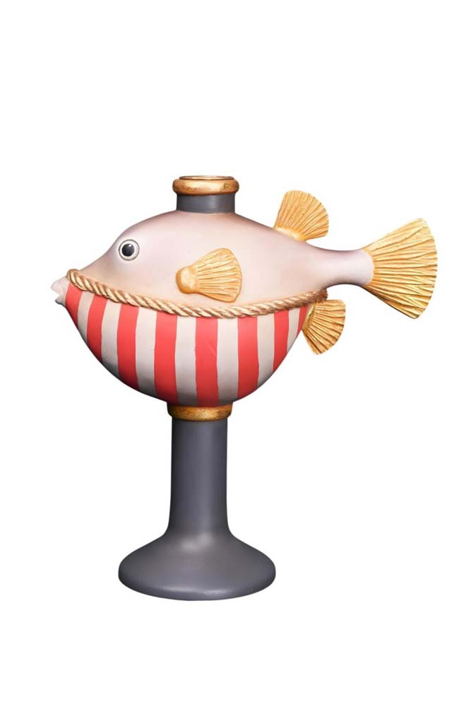 Pufferfish Candle Holder